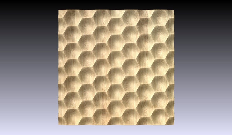 Buy 3d Stl Model-panel for Cnc Router. Aspire Vcarve Artcam Online in ...