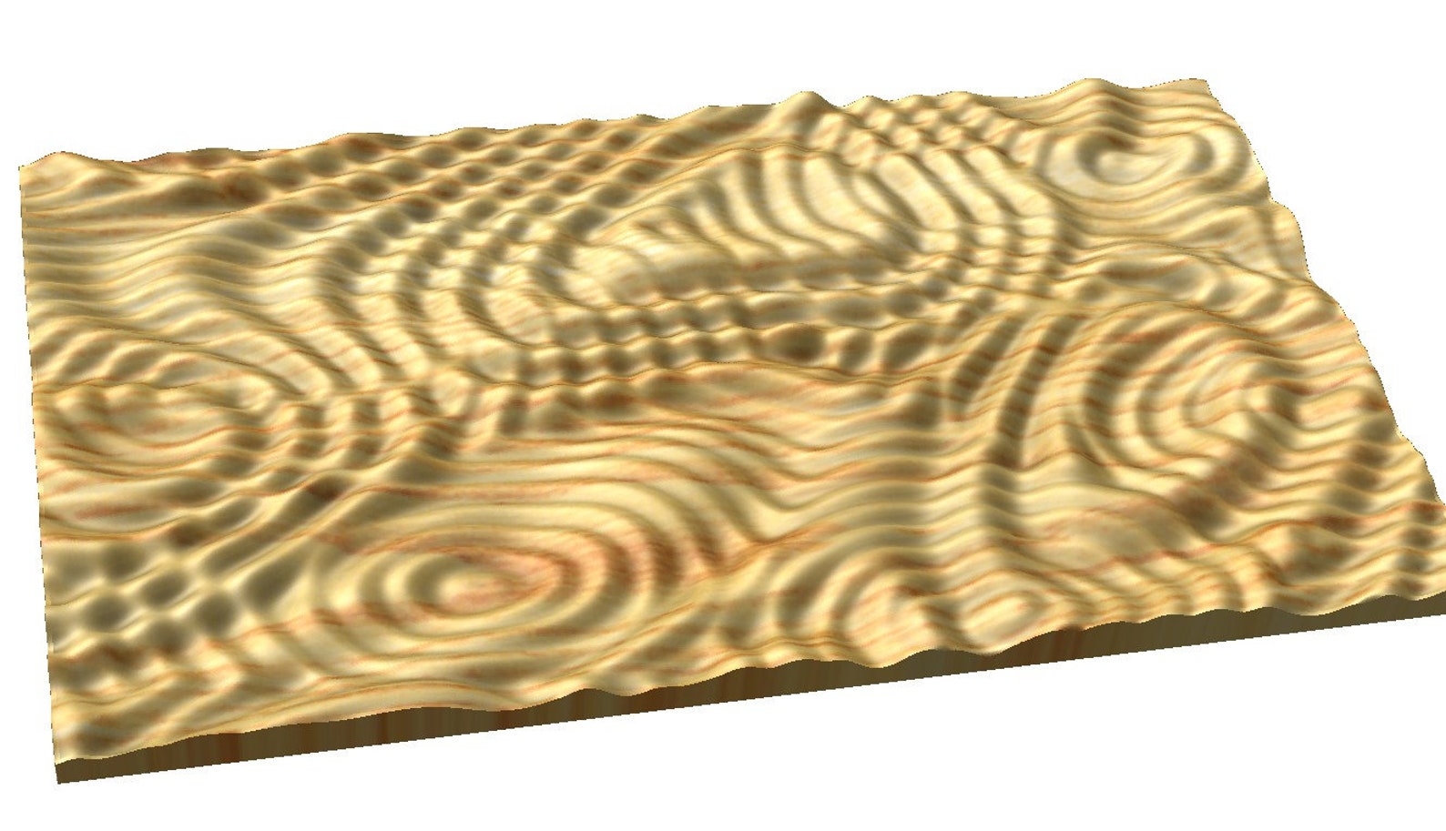 3D Stl Panel Model for CNC Router 3D Model Wave Table CNC - Etsy