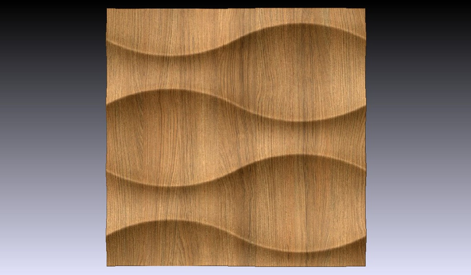 3d Stl Model-panel for Cnc Router 3D Print or Mold. Aspire - Etsy