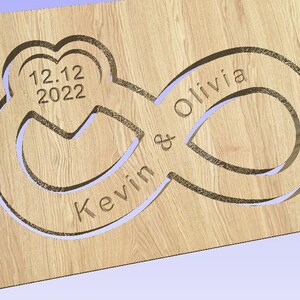 Wedding Date Sign, CNC File, Wood Router Files (stl, Ai, Dxf, Eps) - Etsy