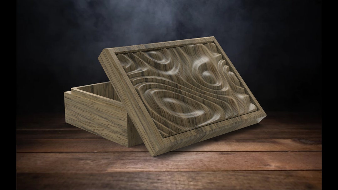 Jewelry Box - Files for CNC (stl, Ai, Svg, Dxf, Pdf) - Etsy