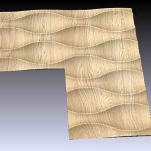 3d Stl Model-panel for Cnc Router, 3D Print or Mold. Aspire, Artcam ...