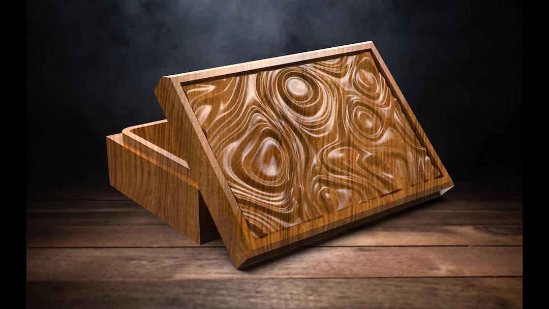 Jewelry Box - Files for CNC (stl, Ai, Svg, Dxf, Pdf) - Etsy