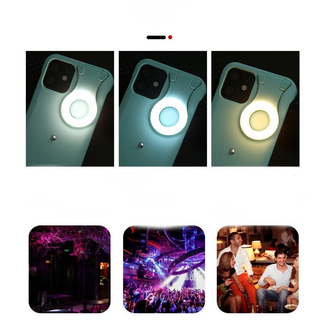 Ring Light Case with Flash Light for Beauty Photos for IPhone Etsy