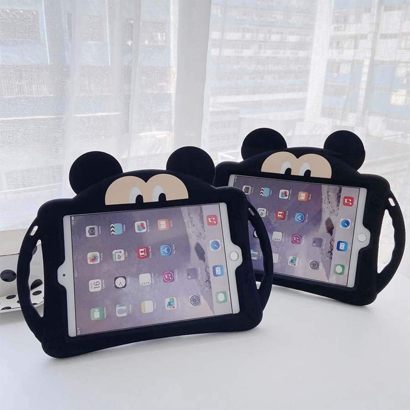 Cute Mickey Mouse Black iPad Case Etsy