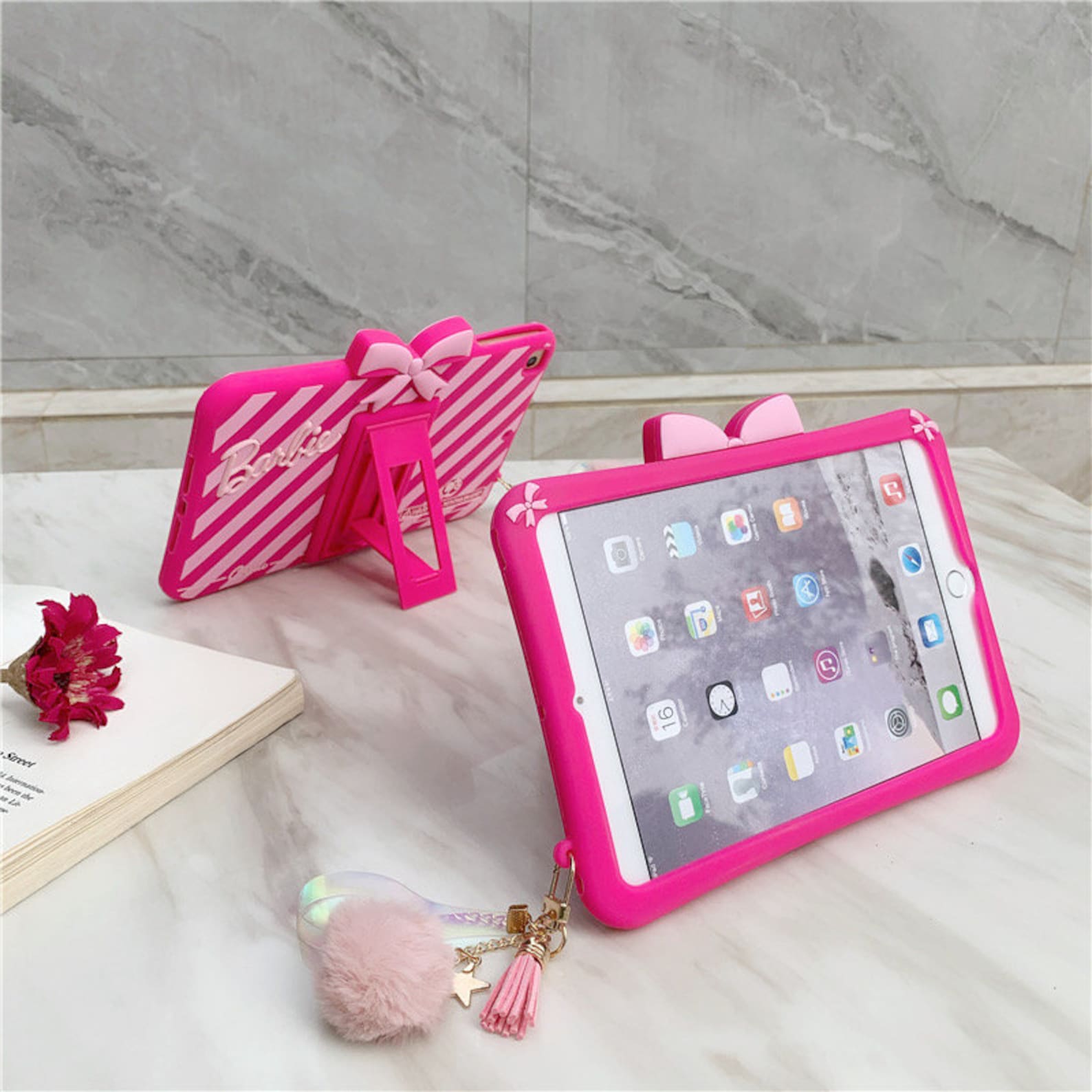 Pink Barbie iPad Case with Stand | Etsy