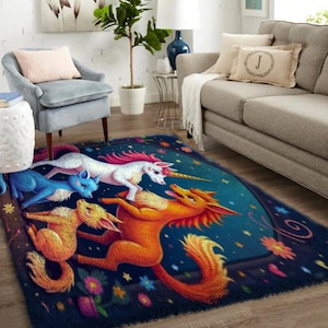 Latch Hook Kits, Large Latch Hook Rug Kit for Adults with Printed Canvas - Aniaml horse