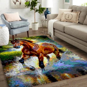Cushion Latch Hook Kit and Rug: Make Your Own Colorful Home Accents