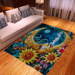 Latch Hook Kits,Crafting Serenity: Latch Hook Rug Kit for Relaxation and Creativity