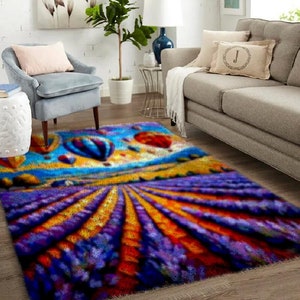 Latch Hook Kits,Latch Hook Rug Kit for Beginners, Easy and Fun Craft Project