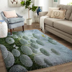 Natur-Klapphaken-Teppich-Kit - Wald und Berg inspiriertes Kunsthandwerk