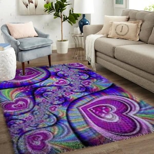 Colored Latch Hook Kits, Large Latch Hook Rug Kit for Adults Latch Hook Kits with Printed Canvas Christmas  Decoration