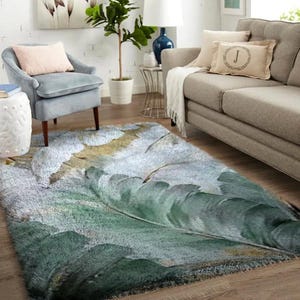 Kits de ganchillo con motivos florales: lleva el jardín al interior con alfombras, kit de alfombras con ganchillo grande para adultos, kits de ganchillo con lienzo impreso