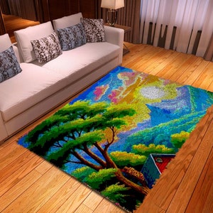 Latch Hook Kits,Make Your Own Magic: DIY Latch Hook Rug Kits for Every Style