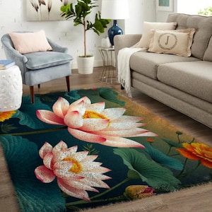 Blumen-Klapphaken-Set für Erwachsene mit bedruckter Leinwand - Personalisierte Geschenke: Machen Sie es zu etwas Besonderem