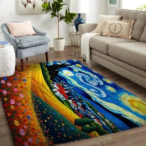 Kits de crochets à loquet, grand kit de tapis à crochets pour adultes avec toile imprimée - Toile et fil de luxe de qualité supérieure pour projets de bricolage