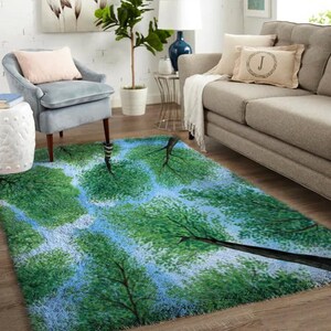 Baum Knüpfteppich Set für Erwachsene mit Bedruckter Leinwand - Geschenk für Freund: Eine kreative Überraschung