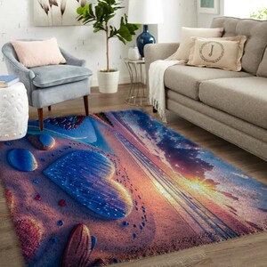 Liebe Knüpfteppich Set für Erwachsene mit bedruckter Leinwand - Geschenke für Mama: Eine handgemachte Note