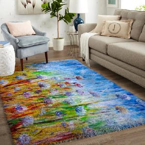 Washable Wonders: Easy Care Rug Latch Hook Kits, Large Latch Hook Rug Kit for Adults Latch Hook Kits with Printed Canvas