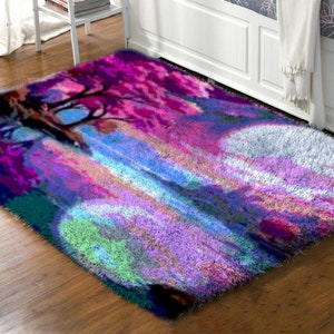 Latch Hook Kits, Handcrafted Happiness: Latch Hook Rug Kits for Crafting Fun