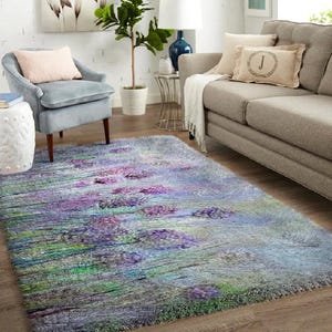 ラッチフックキット、キャンバスプリント付き大人用大型ラッチフックラグキット - カップルのリラックスタイムのためのクリエイティブなギフト