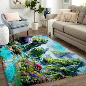 DIY Latch Hook Kit and Rug: Create a Custom Colorful Cushion for Your Space