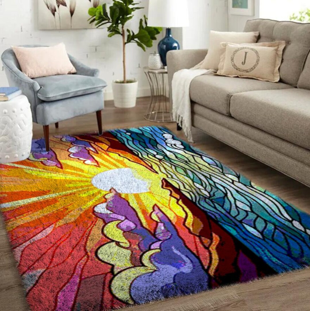 Unique Custom Rugs Handcrafted Bliss: Personalized Latch Hook Rugs for Unique Home Decor ...
