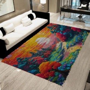 Vibrant Latch Hook Rug Patterns - Elevate Your Home's Comfort
