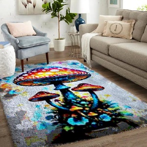Personalized Latch Hook Kit and Rug: Make a Rug with Your Initials