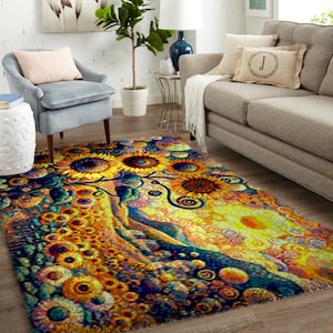 Family Fun Rug Kits: Bonding Over DIY Latch Hook Projects , Large Latch Hook Rug Kit for Adults Latch Hook Kits with Printed Canvas