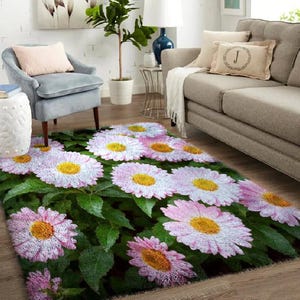 Rustikale Eleganz: Knüpfteppich-Set für Erwachsene - Knüpfteppich-Set für Erwachsene mit bedruckter Leinwand