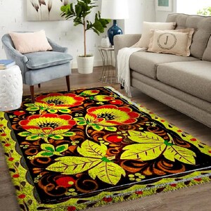 Rustic Latch Hook Kit and Rug: Cozy Up Your Cabin with Handmade Rugs