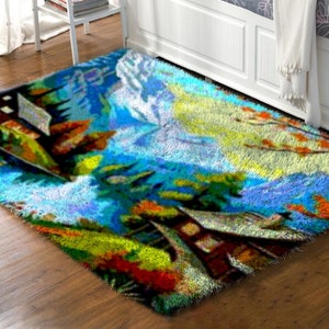 Latch Hook Kits, Handmade Happiness: Latch Hook Rug Kits for Crafting Enthusiasts