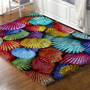 Tufted Latch Hook Kit and Rug: Luxe Handmade Floor Art for Sophisticates