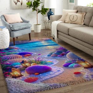 Global Inspirations: Latch Hook Rugs with Cultural Flair - Large Latch Hook Rug Kit for Adults Latch Hook Kits with Printed Canvas