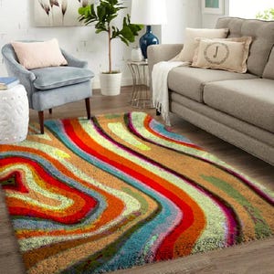 Kits de alfombras bordadas: cosidas con cuidado - Kits de gancho de pestillo, kit de alfombra de gancho de pestillo grande para adultos Kits de gancho de pestillo con lienzo impreso