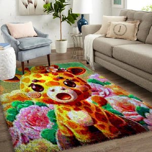 DIY Latch Hook Kit and Rug: Create Your Unique Floor Covering