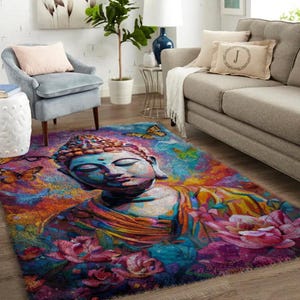 Tapis faits main élégants : kits de crochets pour la décoration intérieure - Grand kit de tapis avec crochets pour adultes