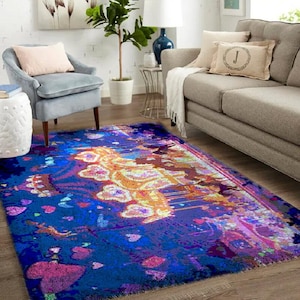 Latch Hook Rug ，DIY Latch Hook Rug Kit, Perfect Gift for Craft Lovers