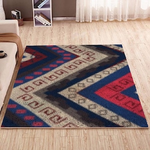 lattice Latch Hook Rug Kits style Plush Wall Tapestry Kits DIY Carpet Rug Chunky Yarn Arts Cushion Crocheting Floor Mat Crafts