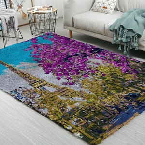 Handmade Rug Creations: The Perfect DIY Project - Latch Hook Kits, Large Latch Hook Rug Kit for Adults Latch Hook Kits with Printed Canvas