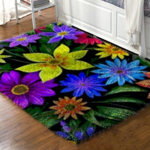 Handcrafted Latch Hook Rug Kit - Start Your Tufted Art Project Today!