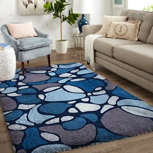 Kit de tapis à crochets personnalisés grand kit de tapis à crochets pour adultes Kits de crochets à loquet avec toile imprimée