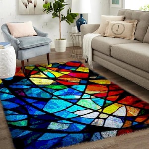 Latch Hook Kits,Beautiful Latch Hook Rug Kit, Craft Your Own Unique Rug