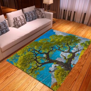 Latch Hook Kits,Cozy Creations: Latch Hook Rug Kits for Comfortable Living