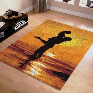 Lovers Latch Hook Carpet Kits style Peluche Wall Tapestry Kits DIY Carpet Rug Chunky Yarn Arts Coussin Crocheting Floor Mat Crafts