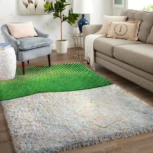 ラッチフックキット、プリントキャンバス付き大人用大型ラッチフックラグキット - 妻へのギフト：パーソナライズされたフロアアート