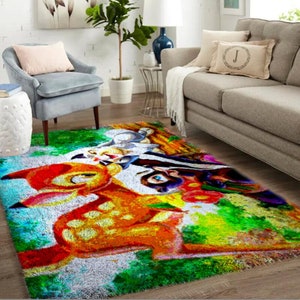 Animal Latch Hook Kits, Large Latch Hook Rug Kit for Adults Latch Hook Kits with Printed Canvas Christmas  Decoration