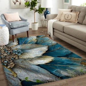 leaf Latch Hook Rug ，DIY Latch Hook Rug Kit, Fun and Relaxing Craft Project