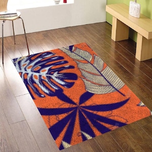 Latch Hook Rug Kits leaf Plush Wall Tapestry Kits style DIY Carpet Rug Chunky Yarn Arts Cushion Crocheting Floor Mat Crafts
